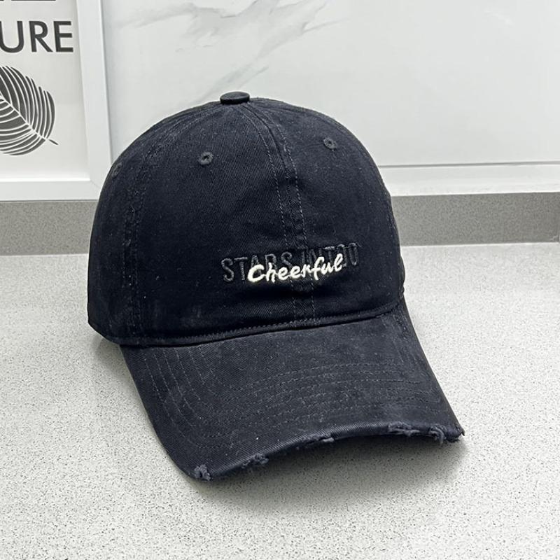 New Letter Embroidered Baseball Cap Women's Four-season Versatile Hat Casual Sunscreen Cap Men