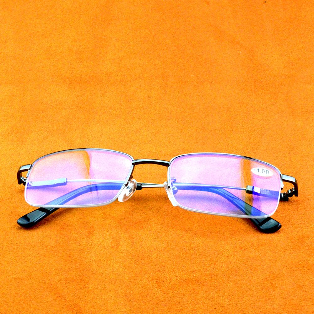 Прогрессивные мультифокальные компьютерные очки для чтения, блокирующие синий свет, титановый сплав, пружинные петли, мультифокальные ридеры от +0.75 до +4
