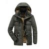 Winter Plus Velvet Thickening Couple Cotton -Padded Jacket Windproof Plus Size Warm Jacket