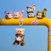 1 шт. Брелок в виде фигурки, Серия Crybaby Wild But Cutie, Виниловая плюшевая подвеска, Украшение для сумки, Фигурки, Куклы, Модель, Подарок