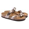 Birkenstock Женские шлепанцы Mayari Pu, коричневые, узкие 1016409