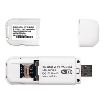 4G Модем USB Донгл WiFi Роутер со слотом для SIM-карты Мобильный Беспроводной WiFi Адаптер