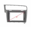 Car Radio Frame Kit For Volkswagen Golf 7 LHD 2013 2014 2015 2016 2017 Auto Stereo Install Dash Panel Fascia Bezel Faceplate