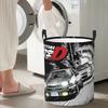 Initial D Mountain Drift Racing AE86 Foldable Laundry Baskets Dirty Clothes Toys Storage Basket Home Organizer Hamper
