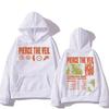 Худи Pierce The Veil I Can't Hear You World Tour 2026 Свитшоты Новая Одежда для Фанатов Рок-Группы Панк Свободный Пуловер High Street