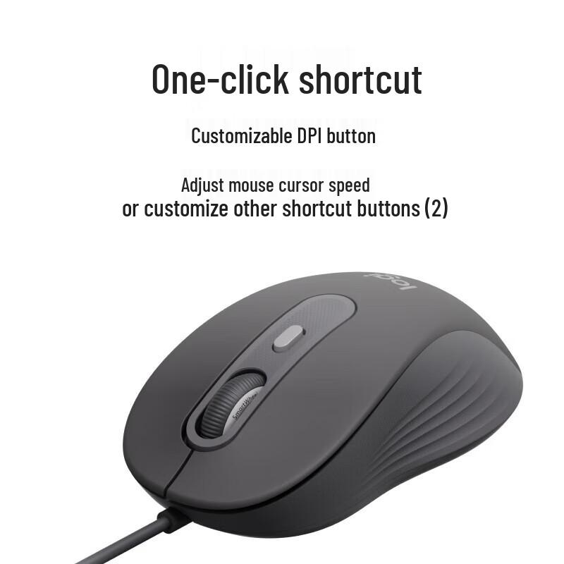 Logitech M520 Премиальная проводная USB-C мышь