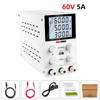 Nice-power Battery Charging DC Laboratory 60V 5A Lab Power Supply Adjustable Voltage Regulator Stabilizer USB For PCB Repair