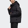 Adidas Neo M Hp Пуховик Спортивная зимняя мужская верхняя одежда с капюшоном Черный GJ8968