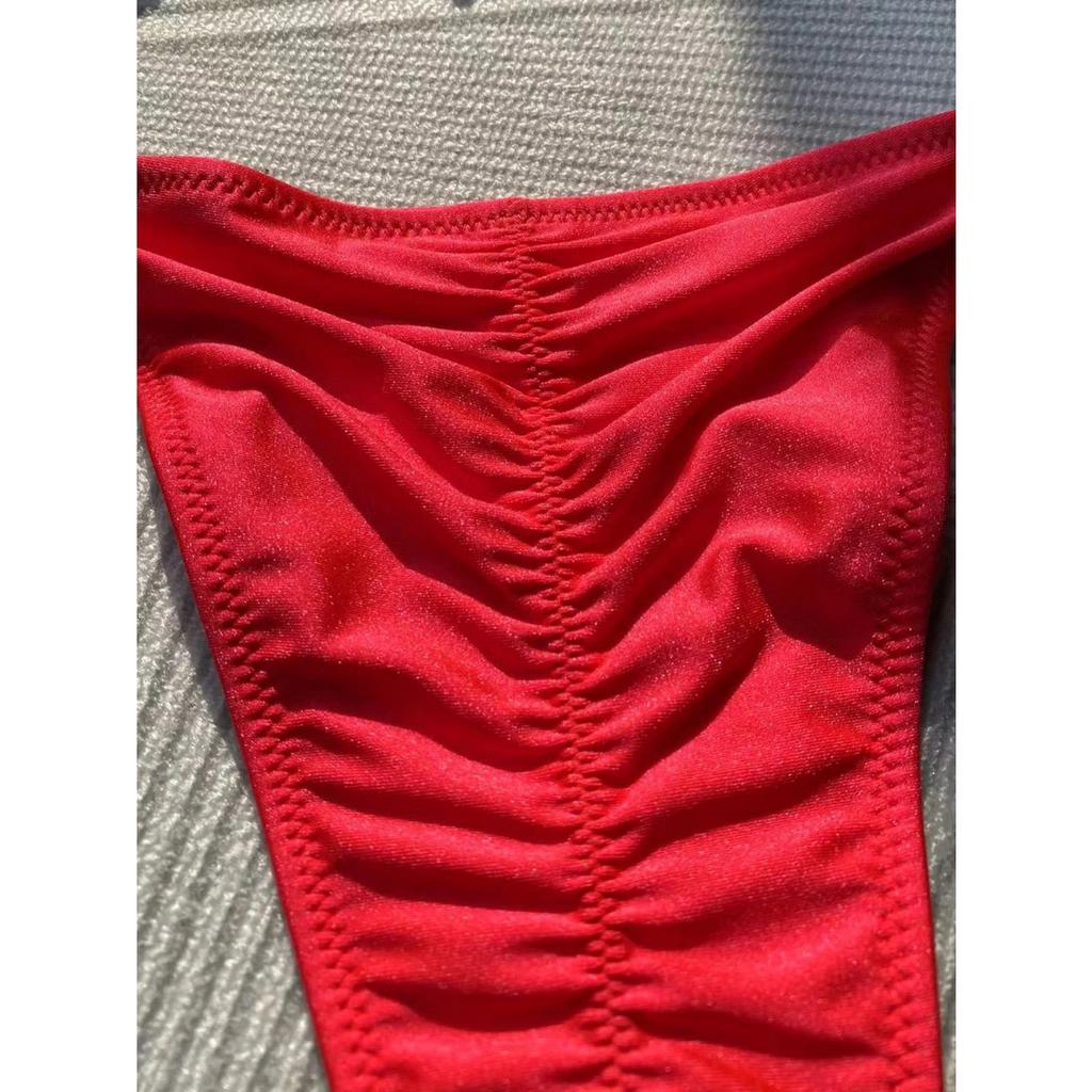 Микробикини, сексуальный женский купальник, женский купальник, однотонный мини-бикини, комплект, бразильский бикини, стринги, купальные костюмы, пляжная одежда, купальщица