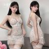 Сексуальное нижнее белье с подвязками, облегающая юбка, европейский и американский стиль, внешнеторговая экспресс-доставка, источник, сексуальная перспектива, сетчатая сексуальная ночная сорочка F670