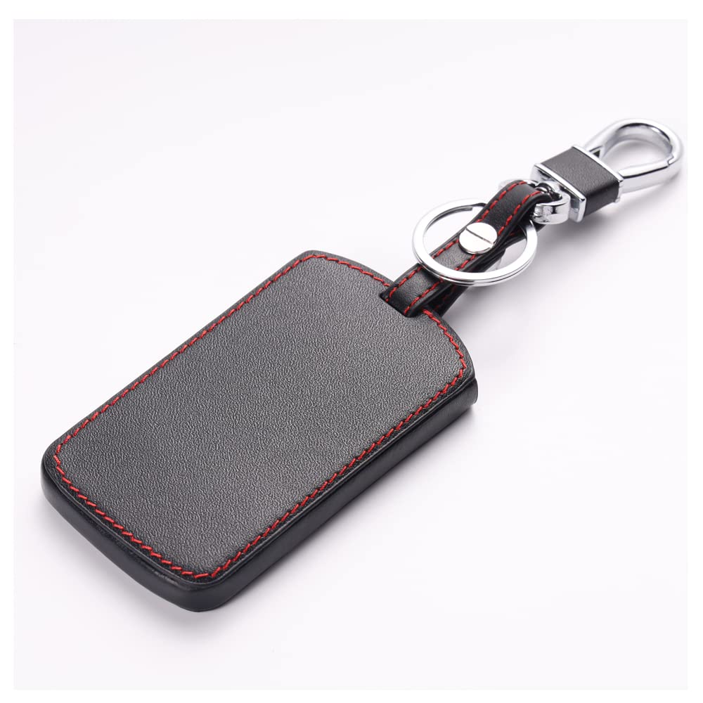 Кожаный чехол для смарт-ключа BKY с 4 кнопками для Mazda RX8 CX7 CX9 Atenza MPV Premacy Verisa Biante, брелок (черный)