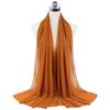 Muslim Chiffon Hijab Scarf Women Long Solid Color Head Wrap For Women Hijabs Scarves Ladies Muslim Veil Jersey Hijabs 180*70cm