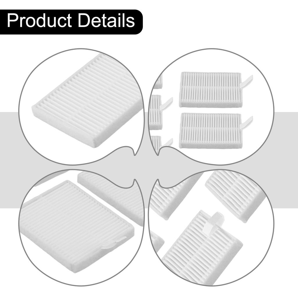 5 Pcs Filter Kit For Roomba For Combo For Essential Robot Vacuum Cleaner Parts Vacuum Cleaner Accessories Filter Screen