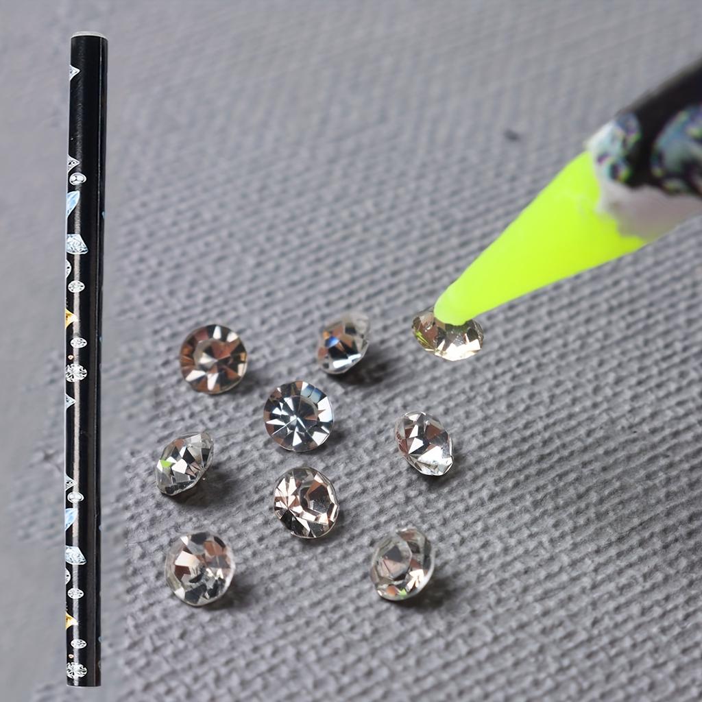 1Pcs Wax Rhinestone Pickers Pencil Wax Pencil Set For Rhinestones Gem Dotting Crystal Pick Up Tools Rhinestone Tool