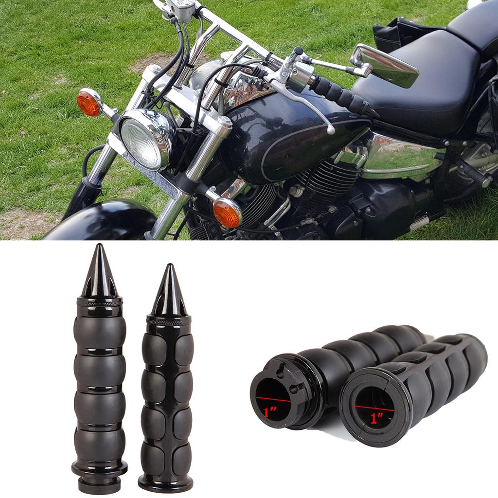 1 "4-кольцевые рукоятки с воздушной амортизацией и дроссельной заслонкой для Harley Honda Kawasaki Suzuki Yamaha Bikes Cruiser Chopper
