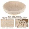 Корзина для естественной ферментации Круглая корзина для расстойки хлеба Практичные баннетоны для теста Корзины для хлеба Форма для хлеба