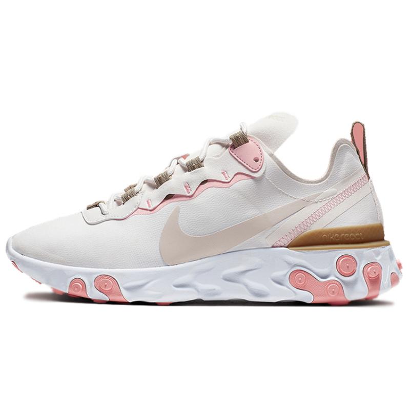 Nike Женские кроссовки React Element 55 Light Orewood Brown BQ2728-007