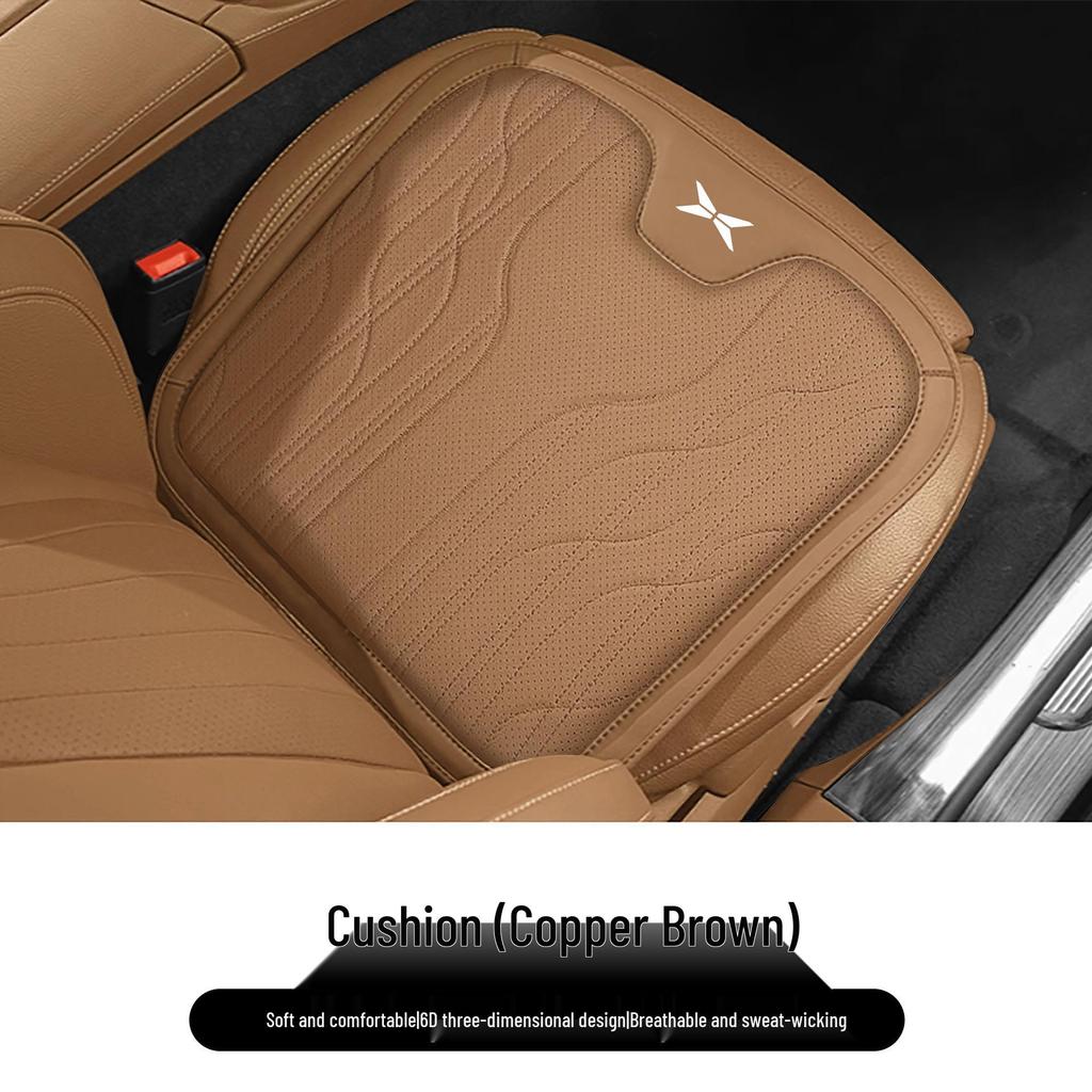 XPeng Car Seat Neck Pillow & Lumbar Support Cushion for P7, P5, G3i, G9, G6 – Breathable and Comfortable.