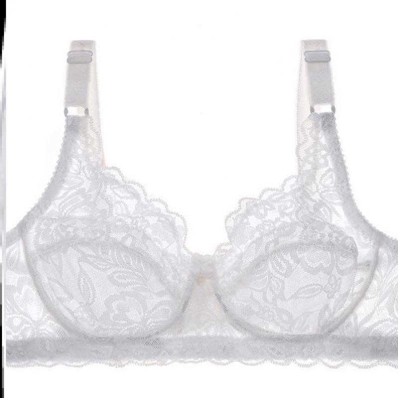 Женский бюстгальтер ультратонкий бюстгальтер больших размеров сексуальное женское белье кружевной бюстгальтер