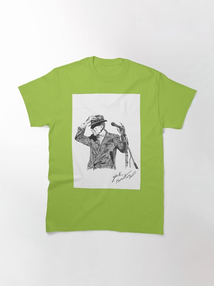 Leonard Cohen Leonard Cohen Original Hand Drawn Ink Print Classic T-Shirt