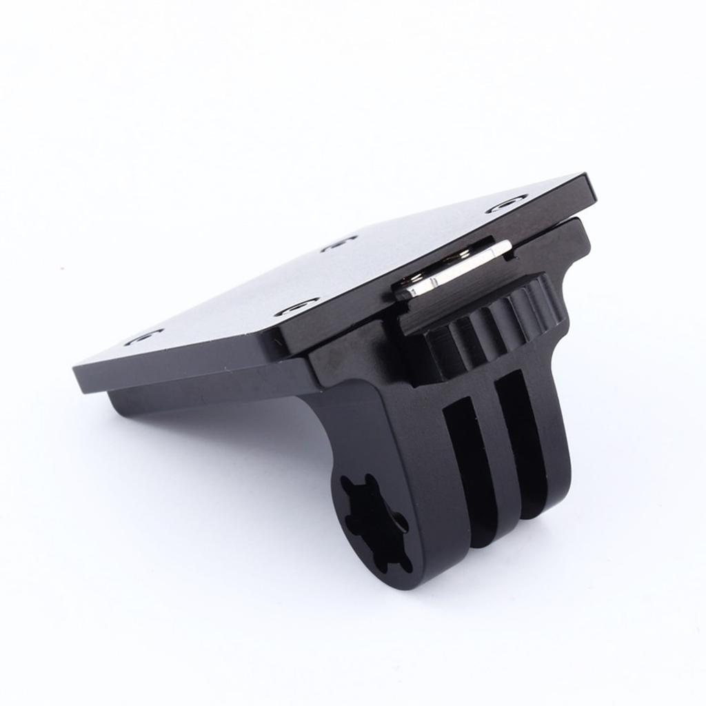 Sports Camera Helmet Fixed Mount Aluminum Alloy Action Camera Helmet Fixed Base Holder Adapter for Hero for Xiaomi Yi
