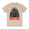 Музыкальная группа Beastie Boys Винтажная футболка Хлопок Альтернативный рок Хип-хоп Мужская футболка Новая футболка Женские топы