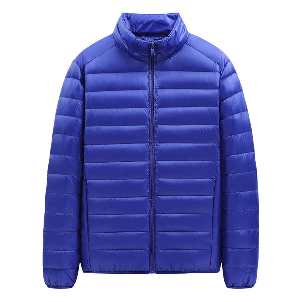 Down Cotton Jacket Light And Thin Stand Collar Loose Large Casual Down Jacket