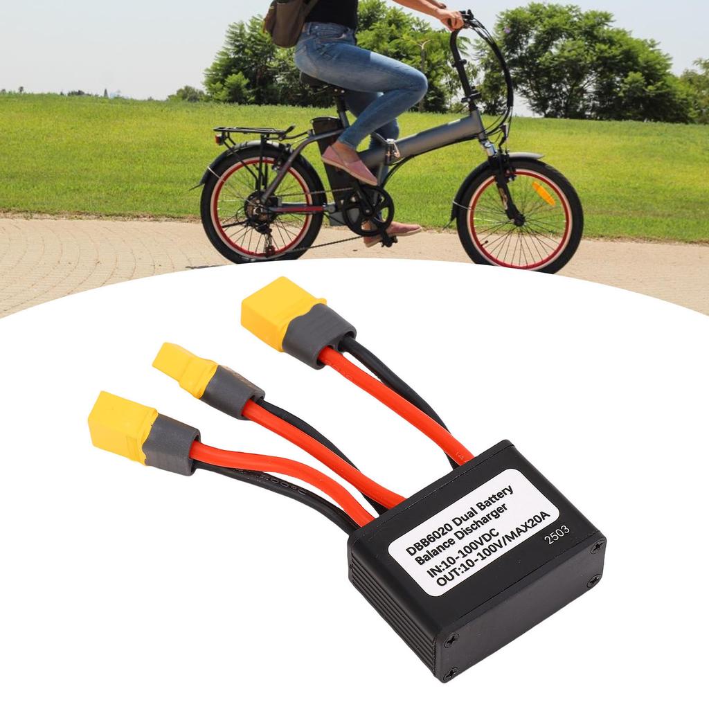 Dual Battery Pack Switch Balancer 10-100V Double Battery Discharge Converter Parallel Module Adapter