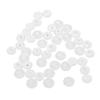 1000 Sets Harmless Resin Snap Button Set Children Cloth Quilt Cover Button Pressed(White T3)