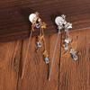 Ancient Style Chinese Classic Plate Hair Fork Hair Accessories Pearl Hair Sticks Tassel Hairpin