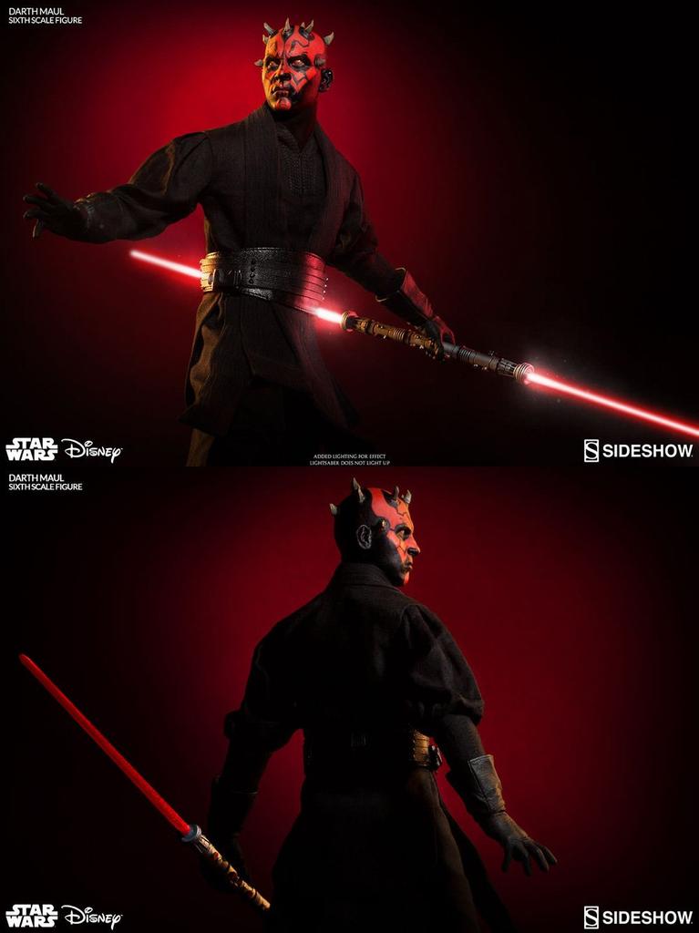 Лорд ситхов Звездные войны Дарт Мол масштабная пластиковая окрашенная подвижная фигурка (Набу-версия) 1/6