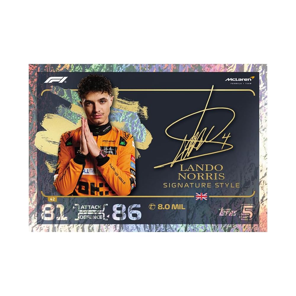 Topps F1 Turbo Attax 2024 Коллекционная карточная игра Эко-пак Набор коллекционных карт