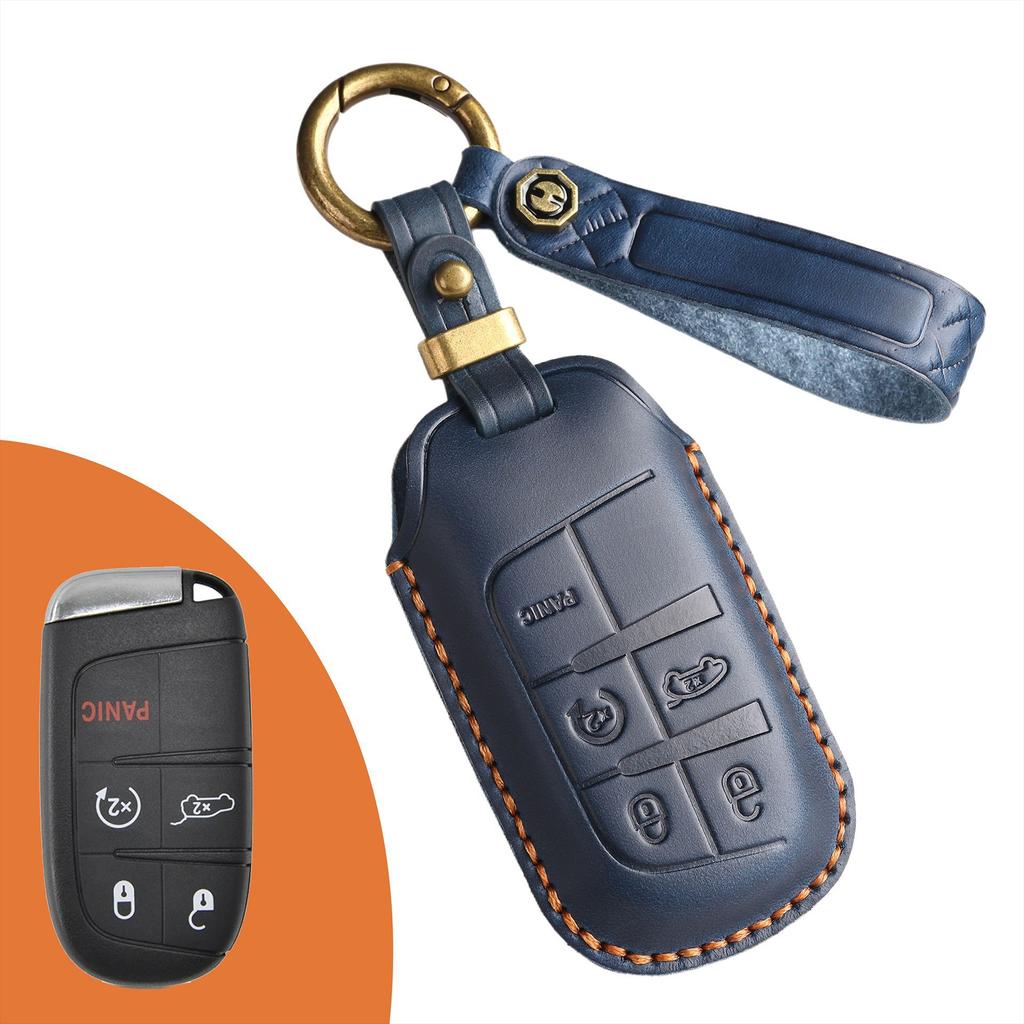 Новый ретро чехол для ключей для jeep jeep compass commander nookie ручной работы кожаный чехол для ключей