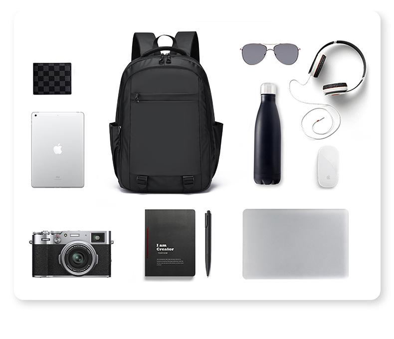 Men's Ultralight Large Capacity Laptop Backpack for Business and Casual Commuting