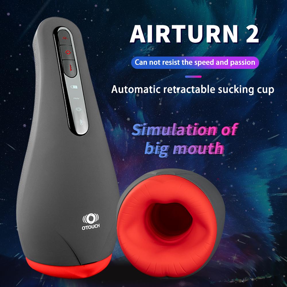 Otouch Airturn мужской сосущий мастурбатор киска влагалище вибратор с подогревом рта минет мастурбация секс-игрушки для мужчин взрослых 18
