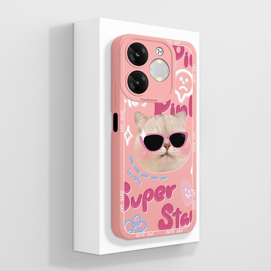 For itel A80 A70 A50 A50C A05S Phone Case Butterfly Rose Soft Liquid Silicone Back Cover For itel A 05S A 50 Lightweight Bumper