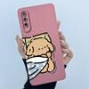 For Funda Huawei P Smart Pro 2019 / Y9s Phone Case Bumper Soft Silicon Sweet Fashion Funny Cartoon Painted Anti-Fall Cover Capa
