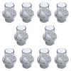10x CPR Mask Replacement Single Way Valve First Aid Supplies for Hospital