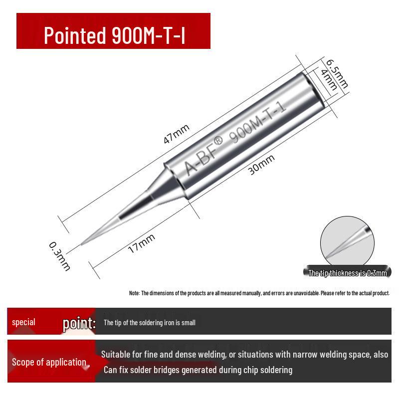 Паяльник и насадки для станции A-BF 900M: Нож, Подкова, Изогнутый
