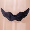 Реквизит для косплея на Хэллоуин, ангельское крыло с резинкой, гусиное перо, яркие цвета, хорошая детализация, сценическое шоу, ролевые игры, вечеринки, танцы, поддельное крыло