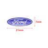 21MM Ford Logo Car Remote Key Exquisite Emblem Sticker For F150 Focus Ranger Fiesta Transit Mustang Mondeo Escape MK2 MK3 Fusion