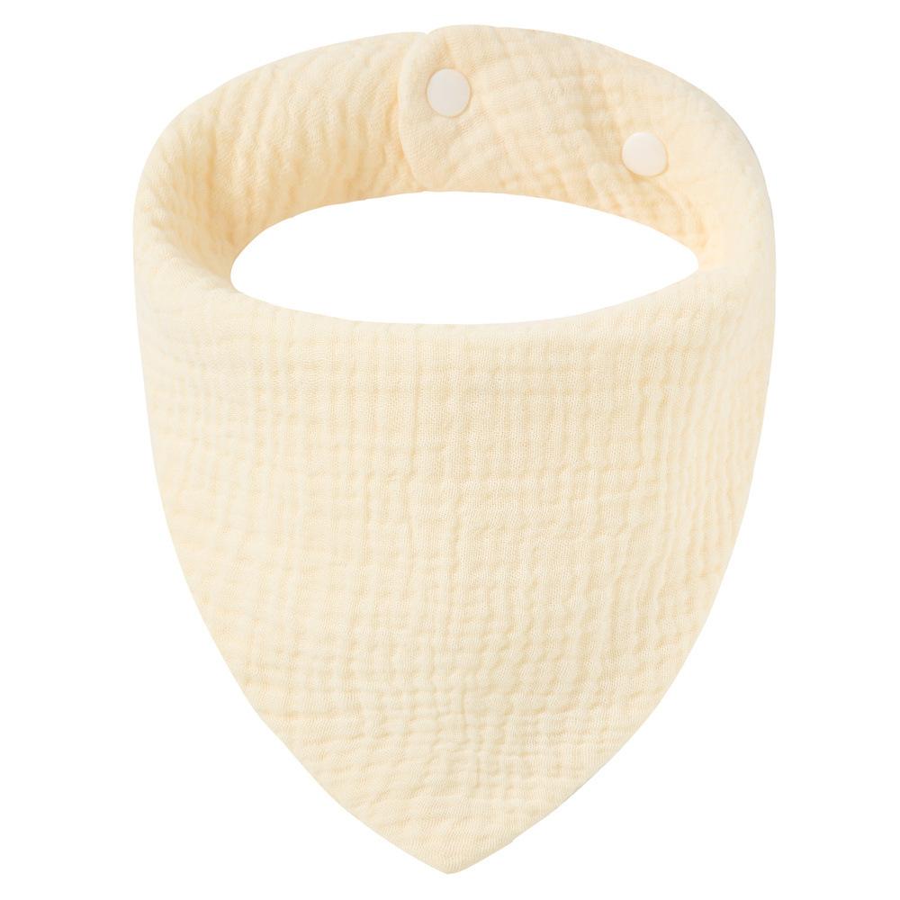 Муслиновый детский нагрудник из хлопка для младенцев, однотонный шарф, полотенце для кормления и слюны, бандана, отрыжка, аксессуары для мальчиков и девочек, новорожденный