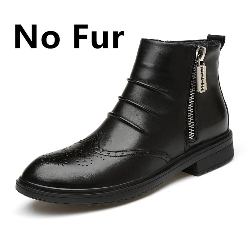 Модная мужская обувь, мужские ботинки из натуральной кожи, модные ретро-ботинки с боковой молнией, большие размеры 36-47, мужские мотоциклетные ботинки, повседневная обувь