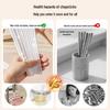 HANDUNYOU Gold Rim Ceramic Chopsticks (5 Pairs)