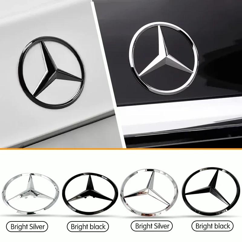 DIQ4   New For Mercedes Benz Replacement ABS Car Rear Trunk Decal Trunk Emblem Stickers Accessories For Mercedes Benz C-Class W205 15-2