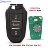 Jinyuqin Smart Keyless Go Remote Key 433 МГц для Peugeot 308 408 508 5008 Citroen C4 C4L DS4 DS5 4A ID46 Chip 434 МГц Keyless