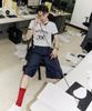 OGI Graphic Ringer T-Shirt Size 02