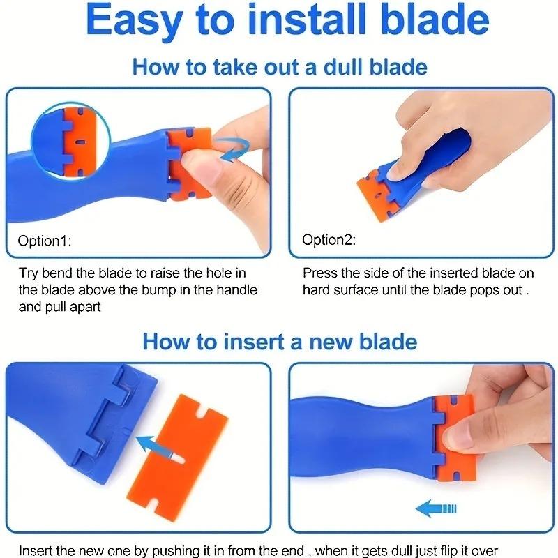 Средство для удаления наклеек с автомобиля, Многоцелевая пластиковая краска, Инструмент для нанесения автомобильной пленки, Бытовой скребок для чистки стекла, Удобный