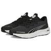 Puma Velocity Nitro 2 Легкая ткань с эффектом отскока Нескользящие Прочные Дышащие Низкие Повседневные Кроссовки для бега Унисекс кроссовки Черно-белые 376918-01