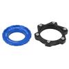   Centerlock to 6   Fitting Adapter Lockring Aluminium Alloy Axle Hub Adapter for Thru Axle Hub